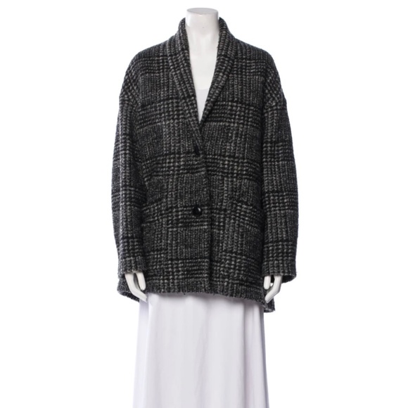 Étoile Isabel Marant Wool Tweed Pattern Jacket - Picture 1 of 3
